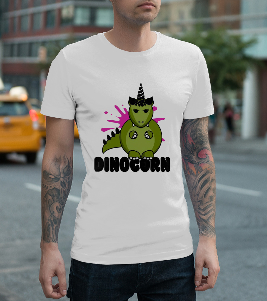 Dinocorn Dinosaur Unicorn Mashup T-Shirt