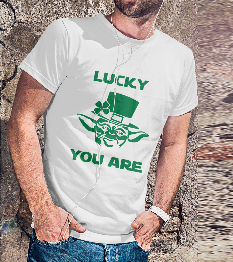 Yoda Irish Lucky You Are T-Shirt