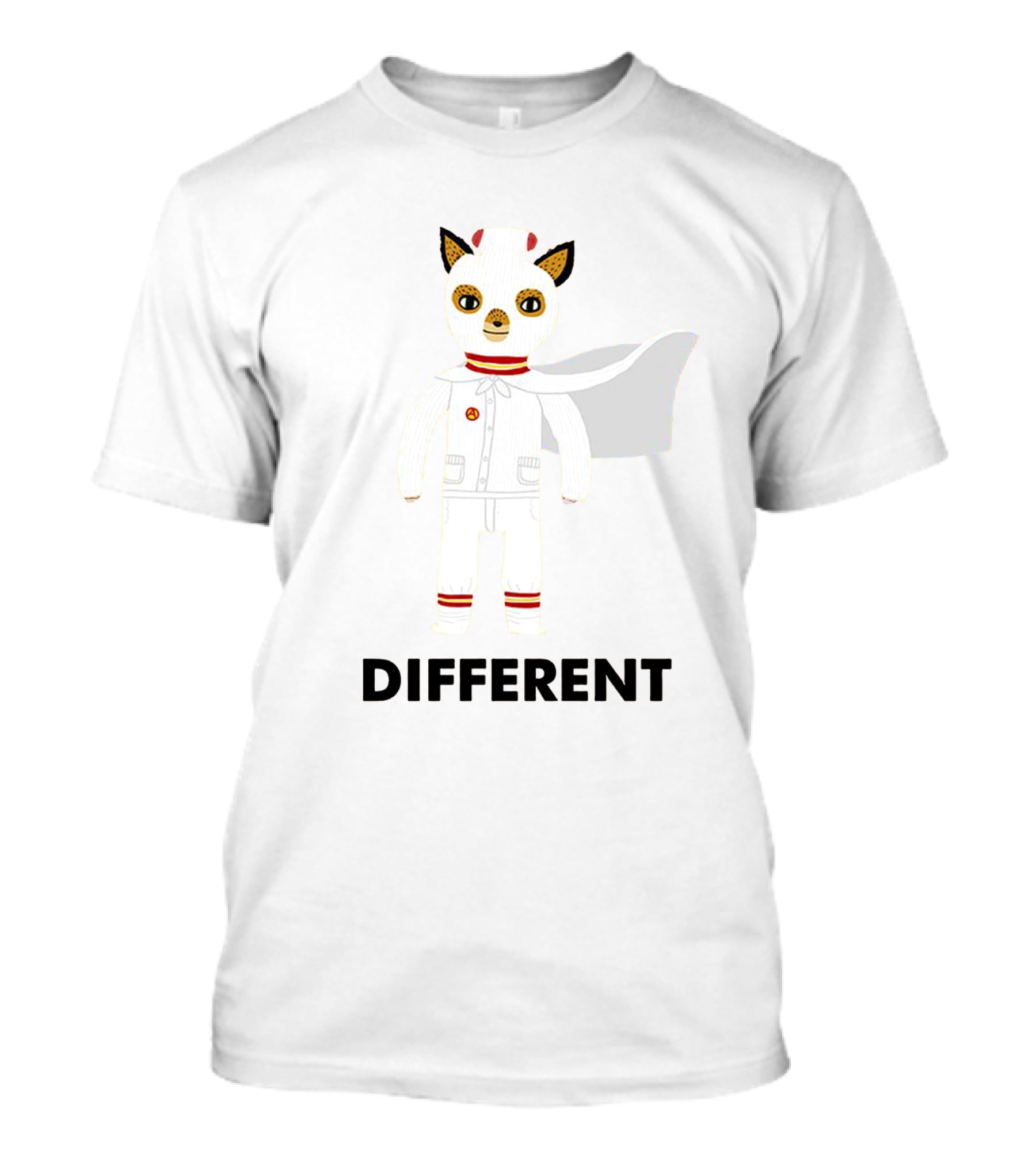 Fantastic Mr. Fox Different Anthropomorphic Superhero Character T-Shirt