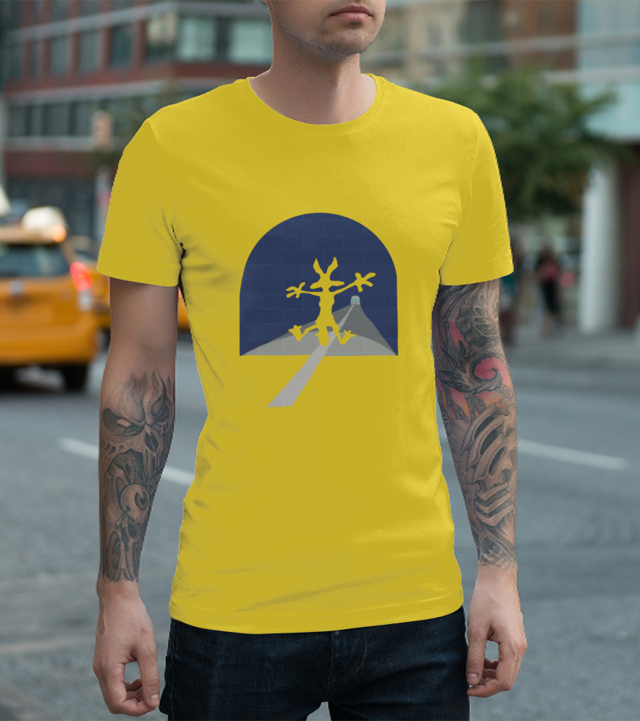 Wile E. Coyote Wall Smash Illusion T-Shirt