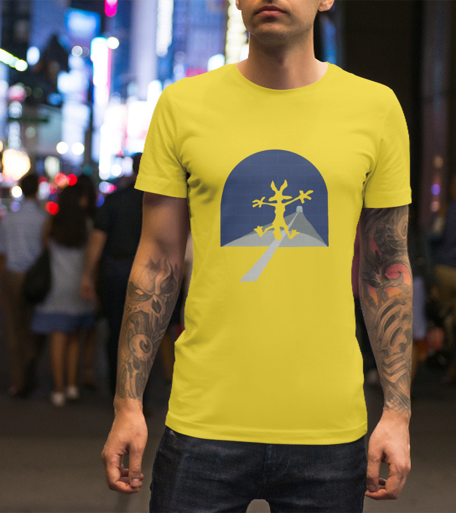 Wile E. Coyote Wall Smash Illusion T-Shirt