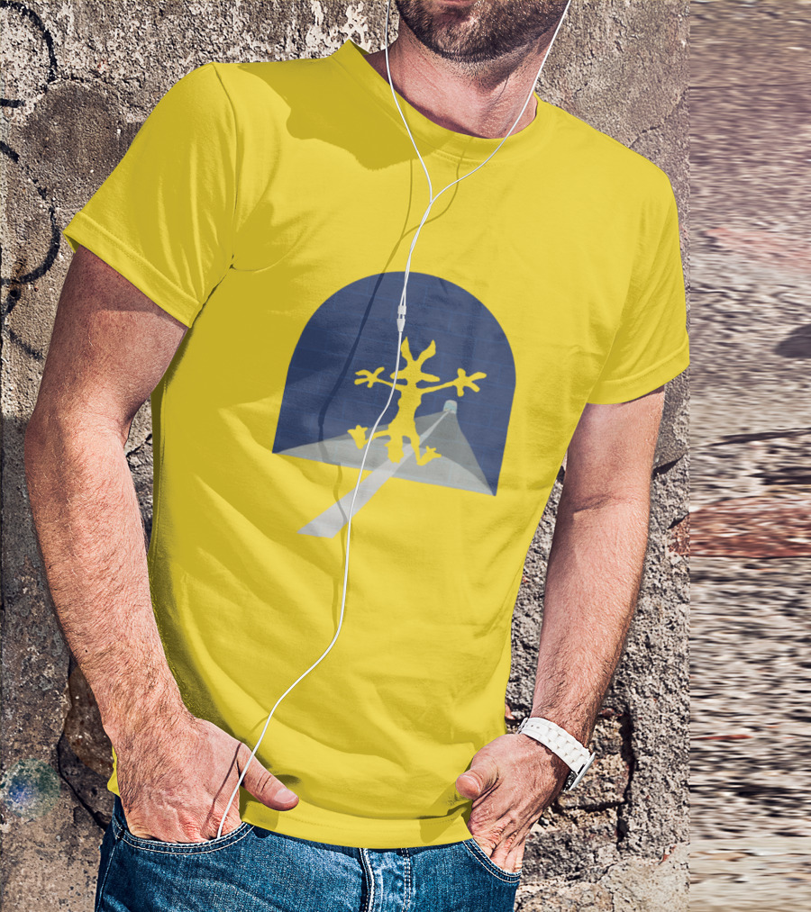 Wile E. Coyote Wall Smash Illusion T-Shirt