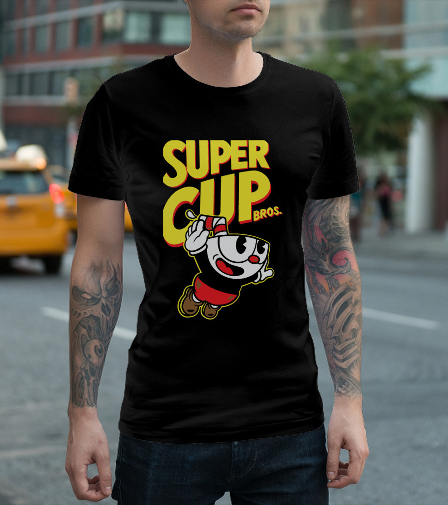 SUPER CUP BROS CUPHEAD T-Shirt