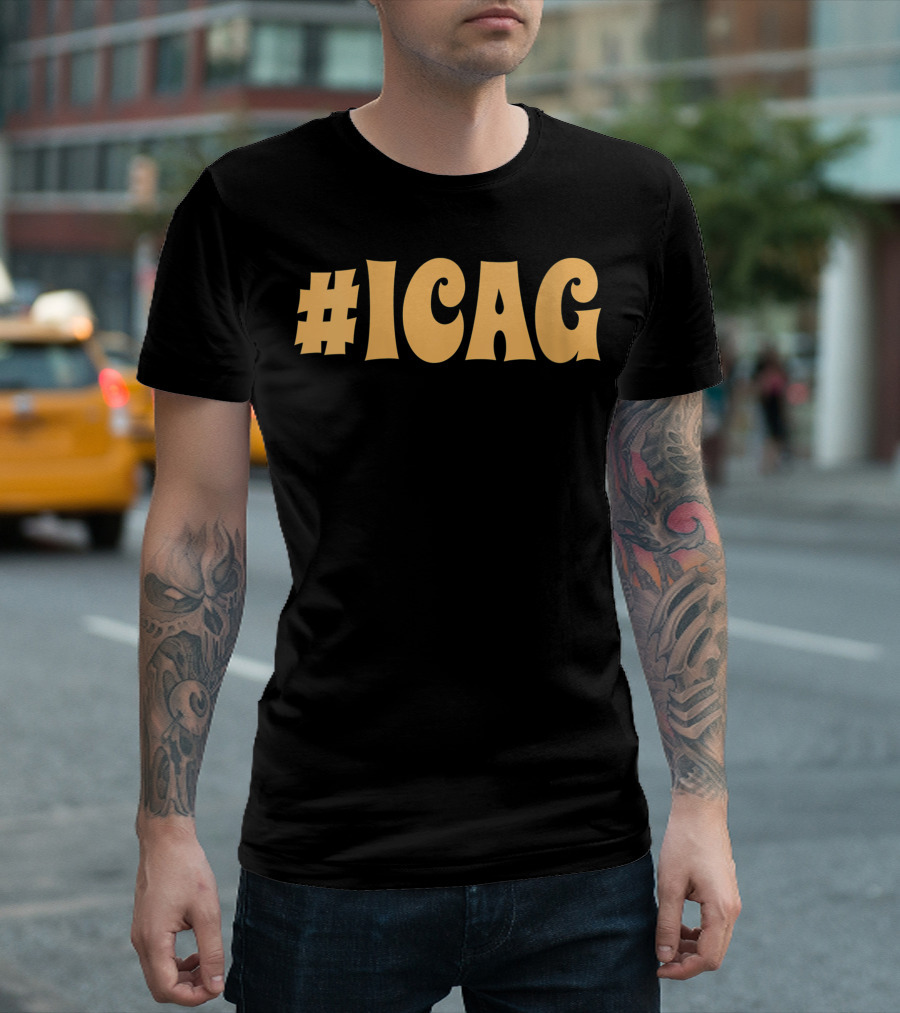I Am With #ICAG Christian Chef Funny Meme Idea T-Shirt