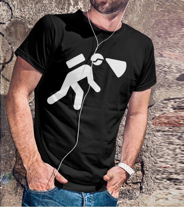 Minimalistic Spelunking Caving Adventure T-Shirt