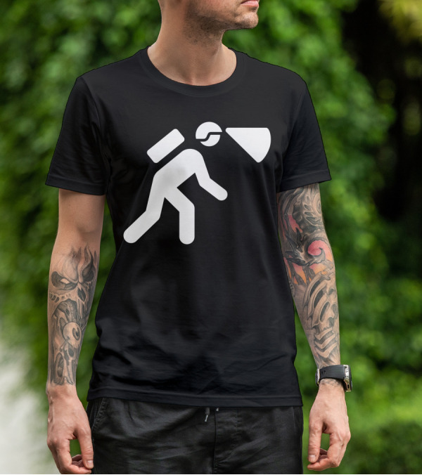Minimalistic Spelunking Caving Adventure T-Shirt