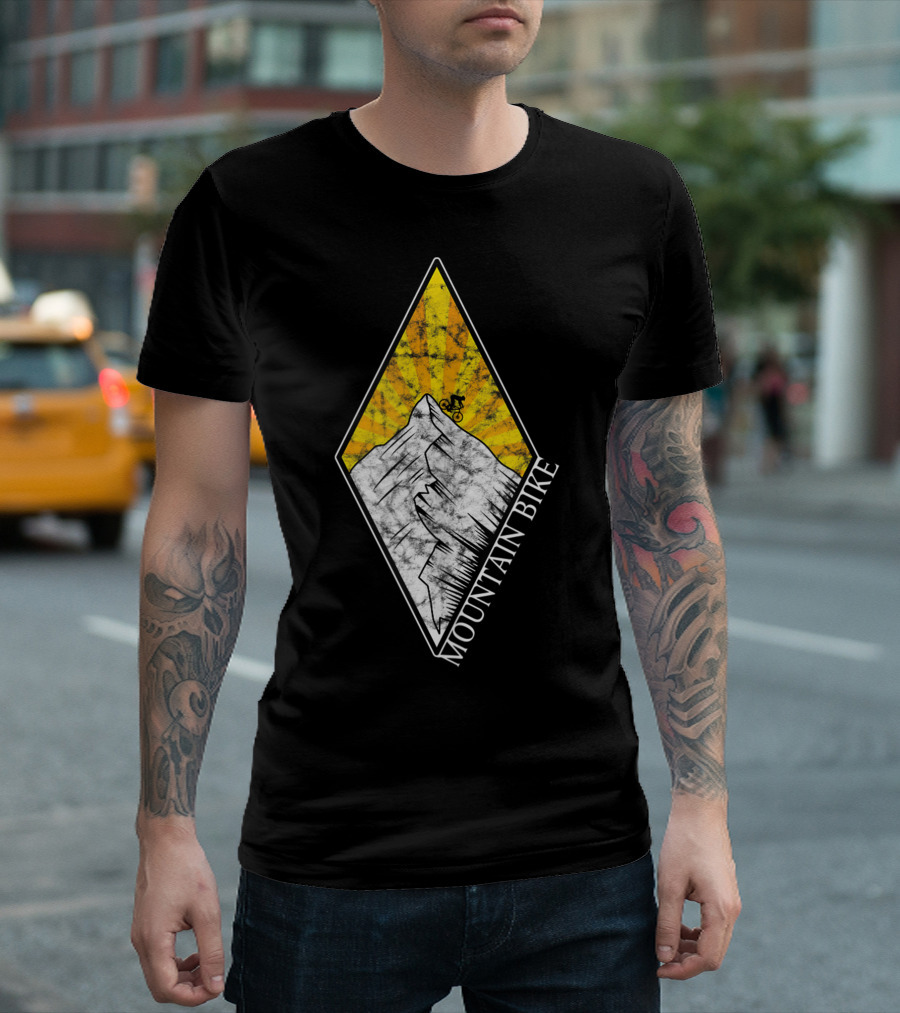 Mountain Bike MTB Fall Line Downhill Rider Adventure T-Shirt