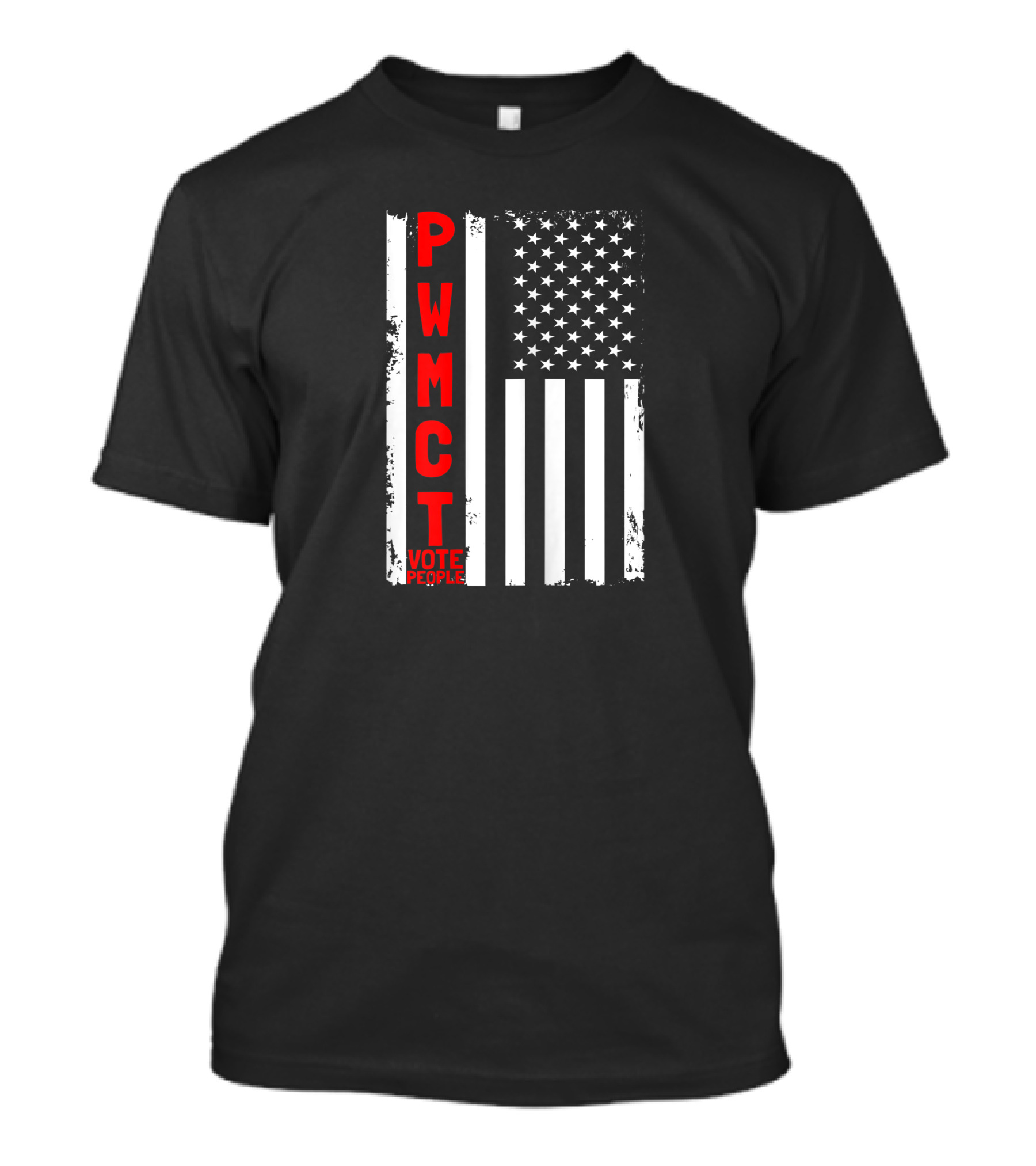 PWMCT Vote People American Flag Trump T-Shirt