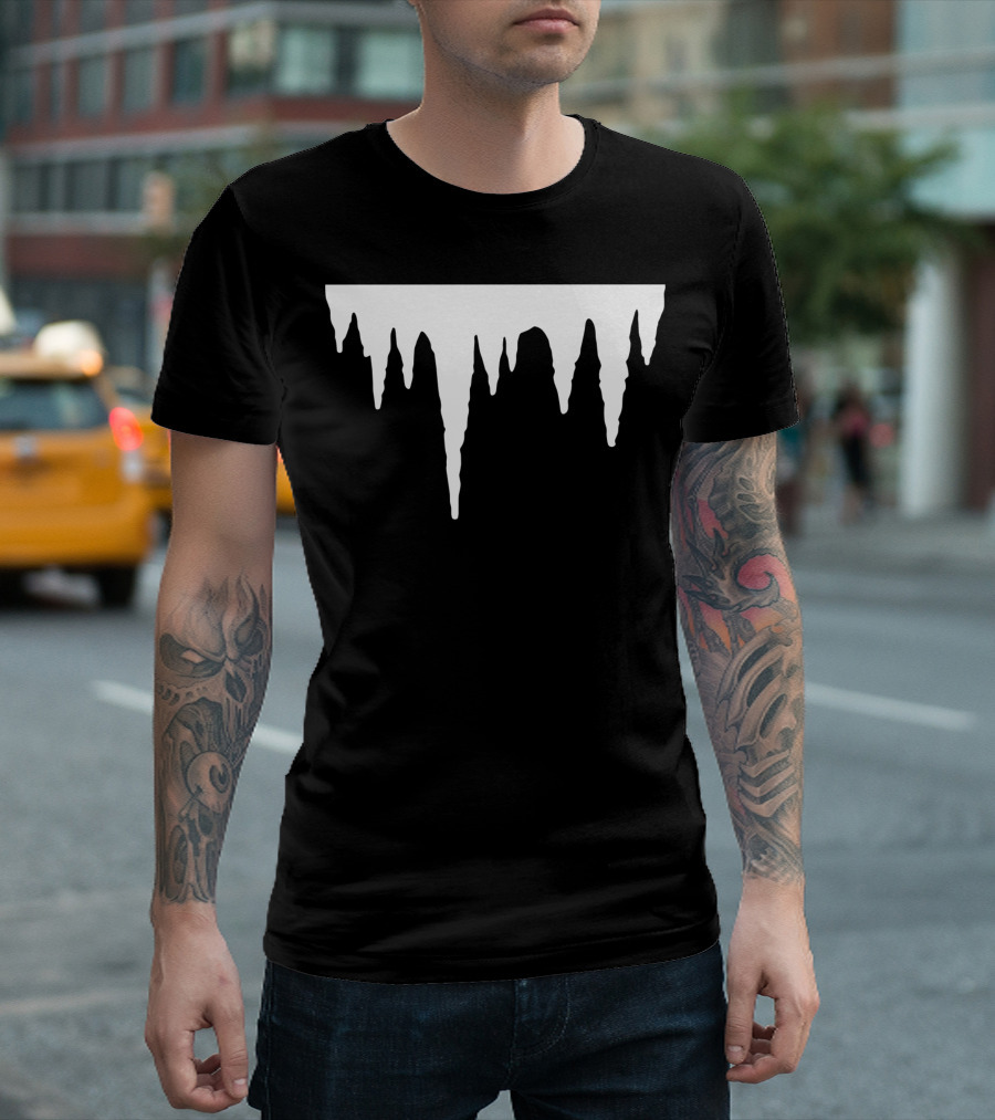Stalactite Cave Exploration For Spelunkers And Cavers T-Shirt