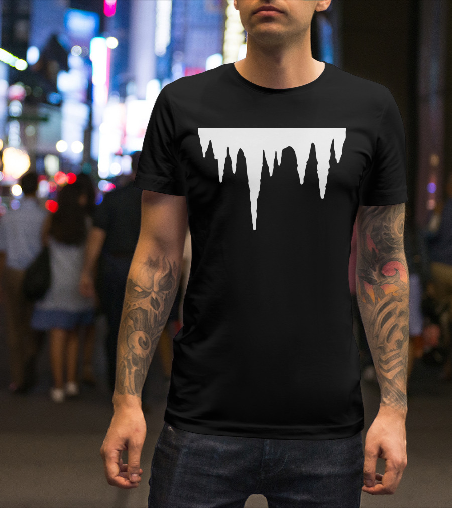 Stalactite Cave Exploration For Spelunkers And Cavers T-Shirt