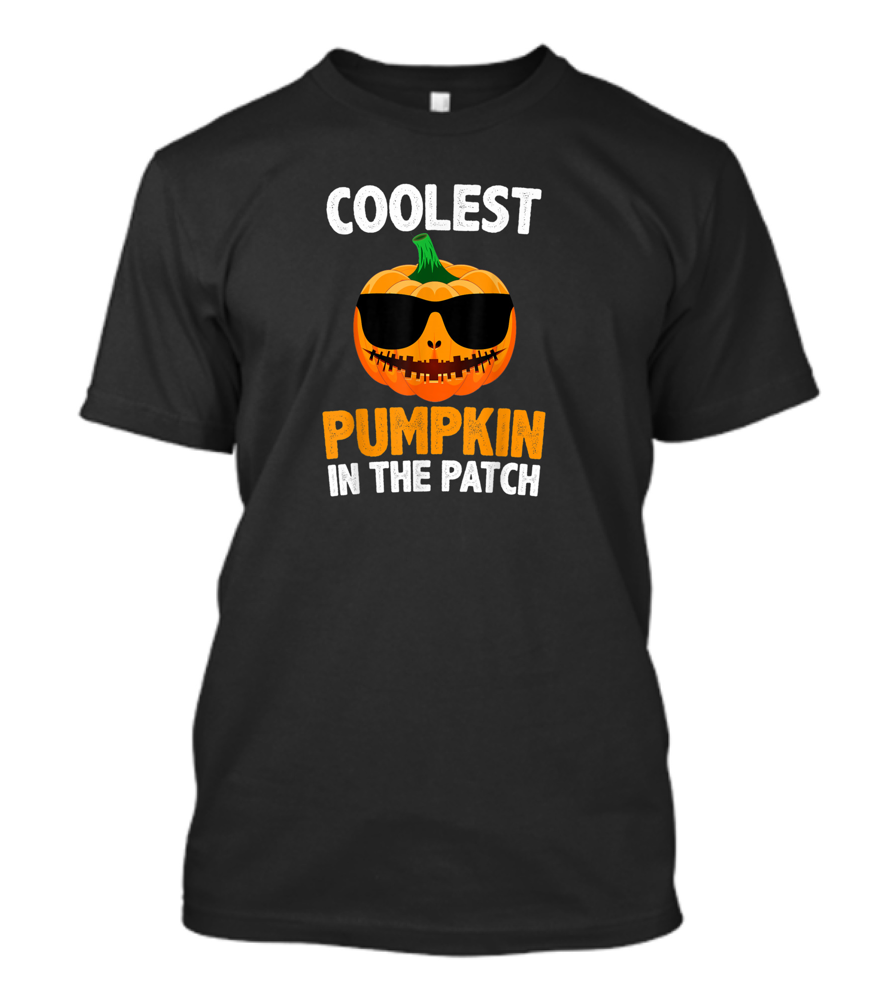 Coolest Pumpkin In The Patch Pumpkin Best Halloween Jack-O'-Lantern Sunglasses T-Shirt