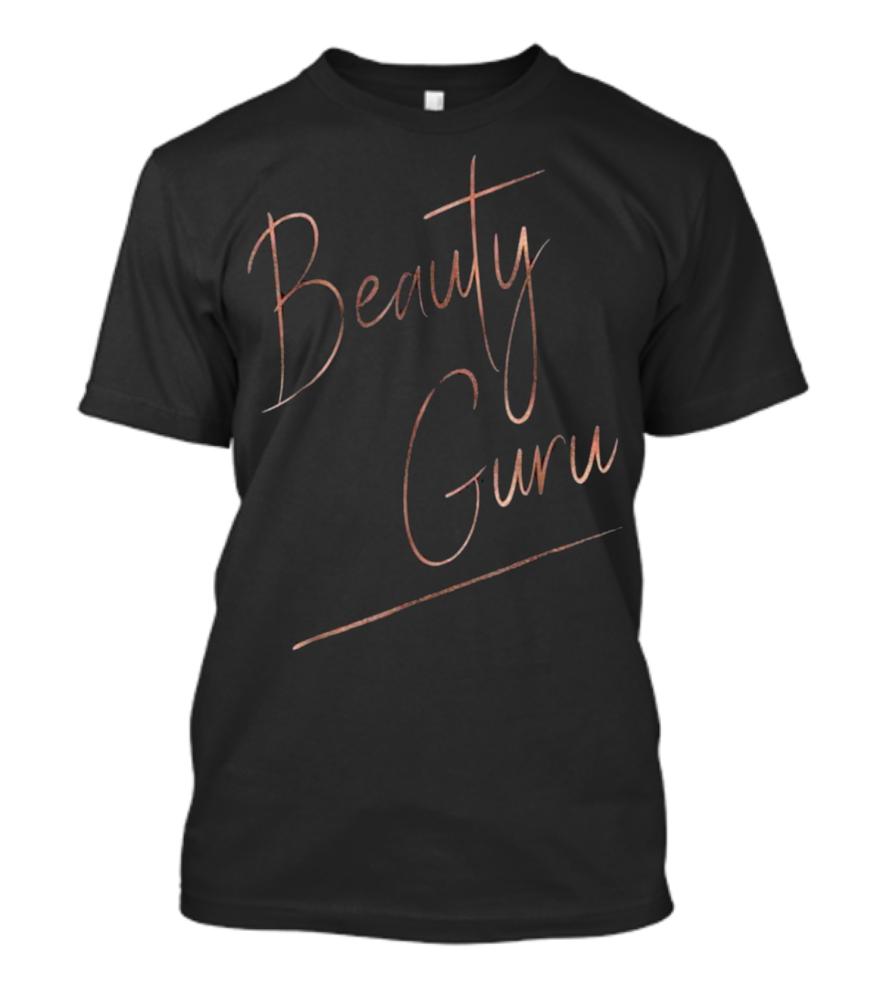 Beauty Guru Rose Gold Makeup Aesthetic T-Shirt