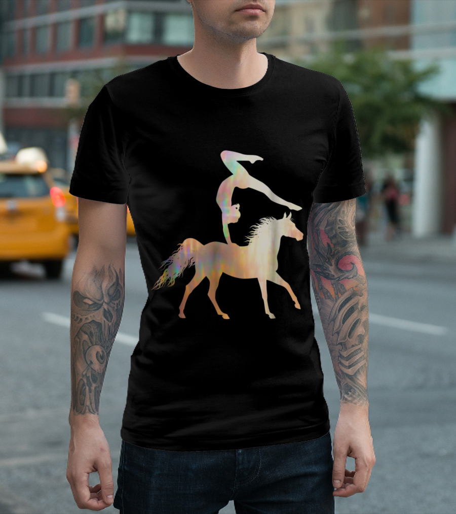 Vaulting Horse Acrobatics Gymnast T-Shirt