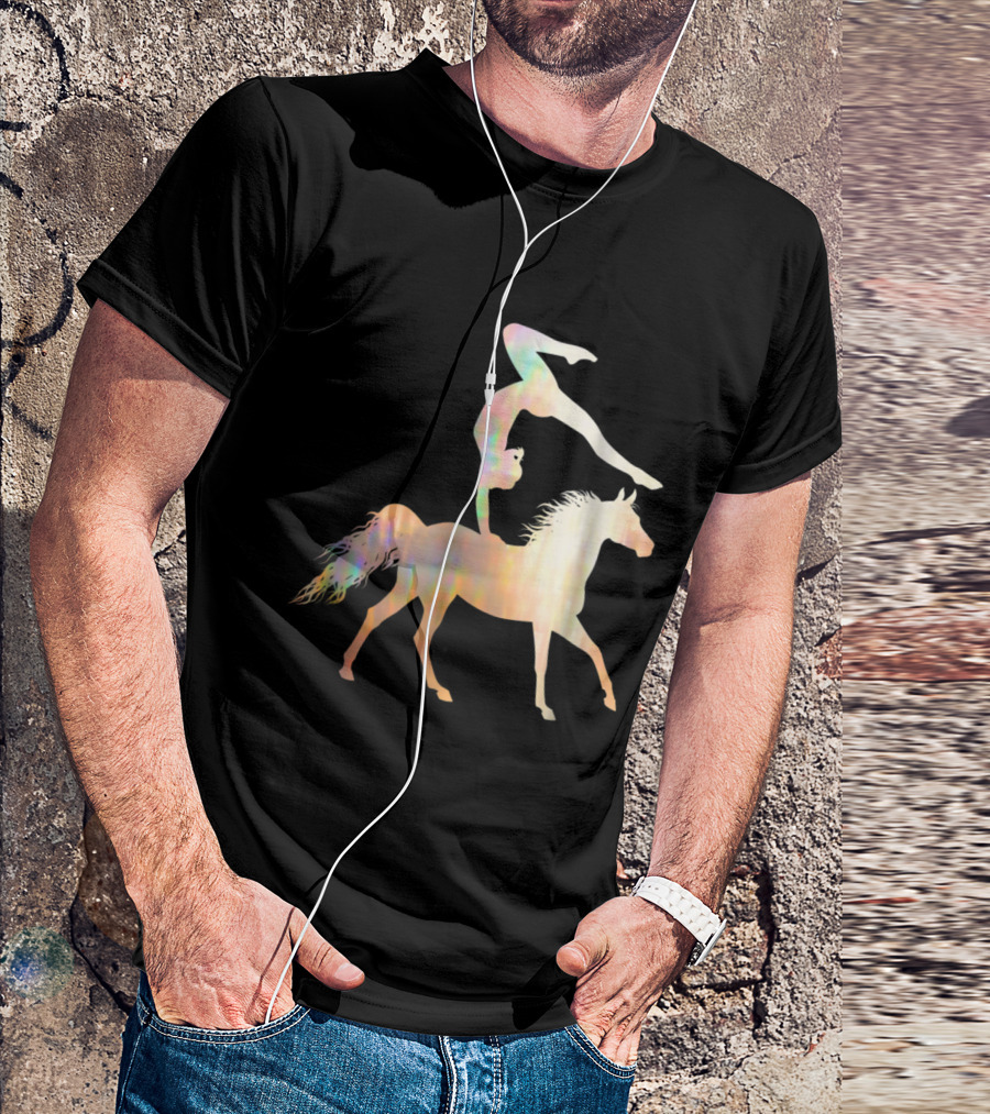 Vaulting Horse Acrobatics Gymnast T-Shirt