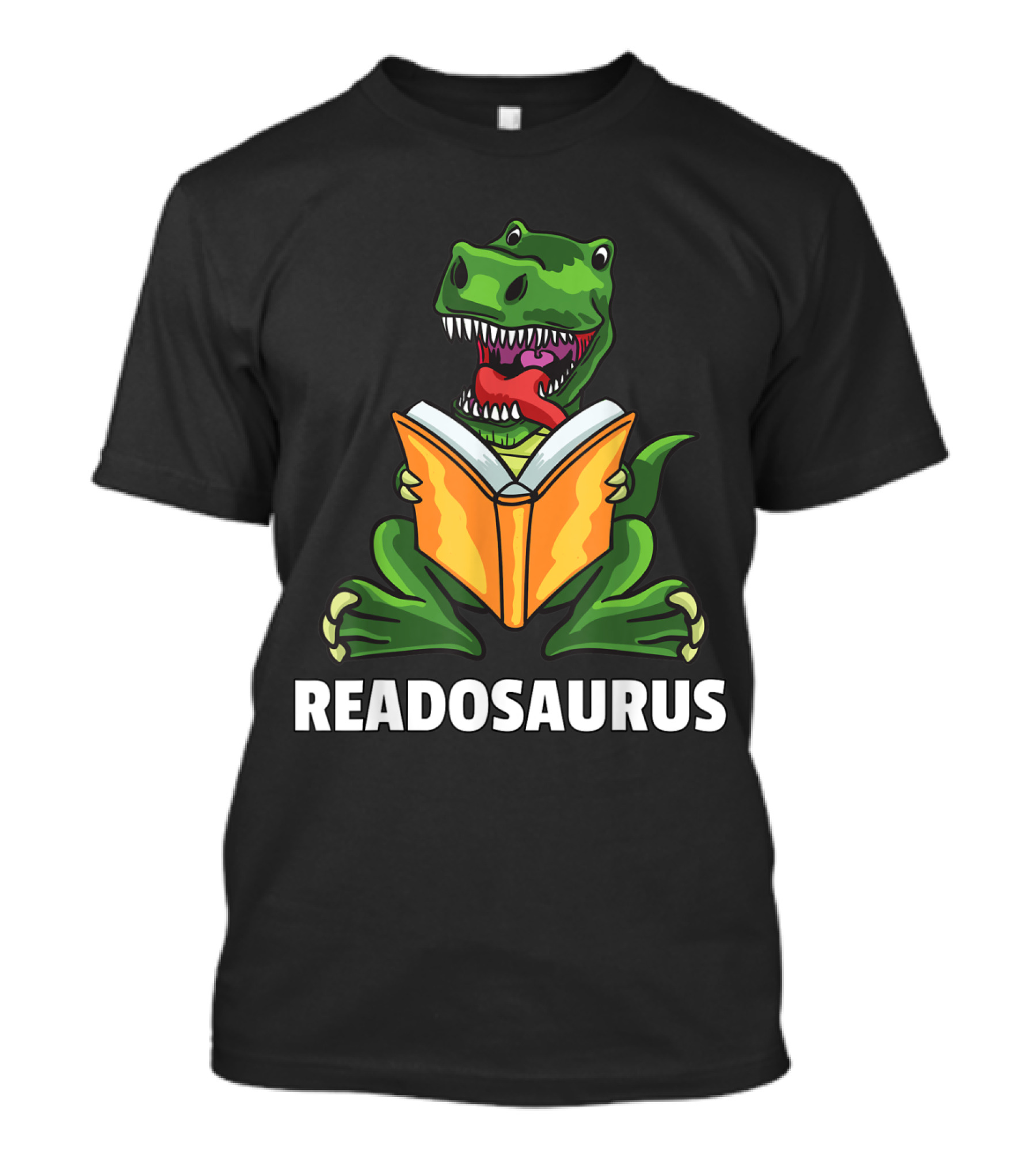 READOSAURUS Dinosaur Reading Book Funny T-Rex T-Shirt