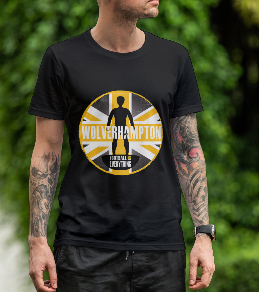 Wolverhampton Football Is Everything Union Jack T-Shirt