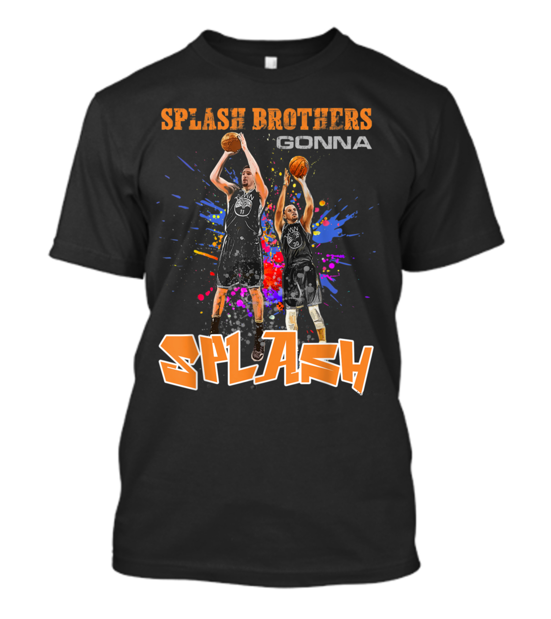 Splash Brothers Gonna Splash Basketball Dynamic Duo T-Shirt