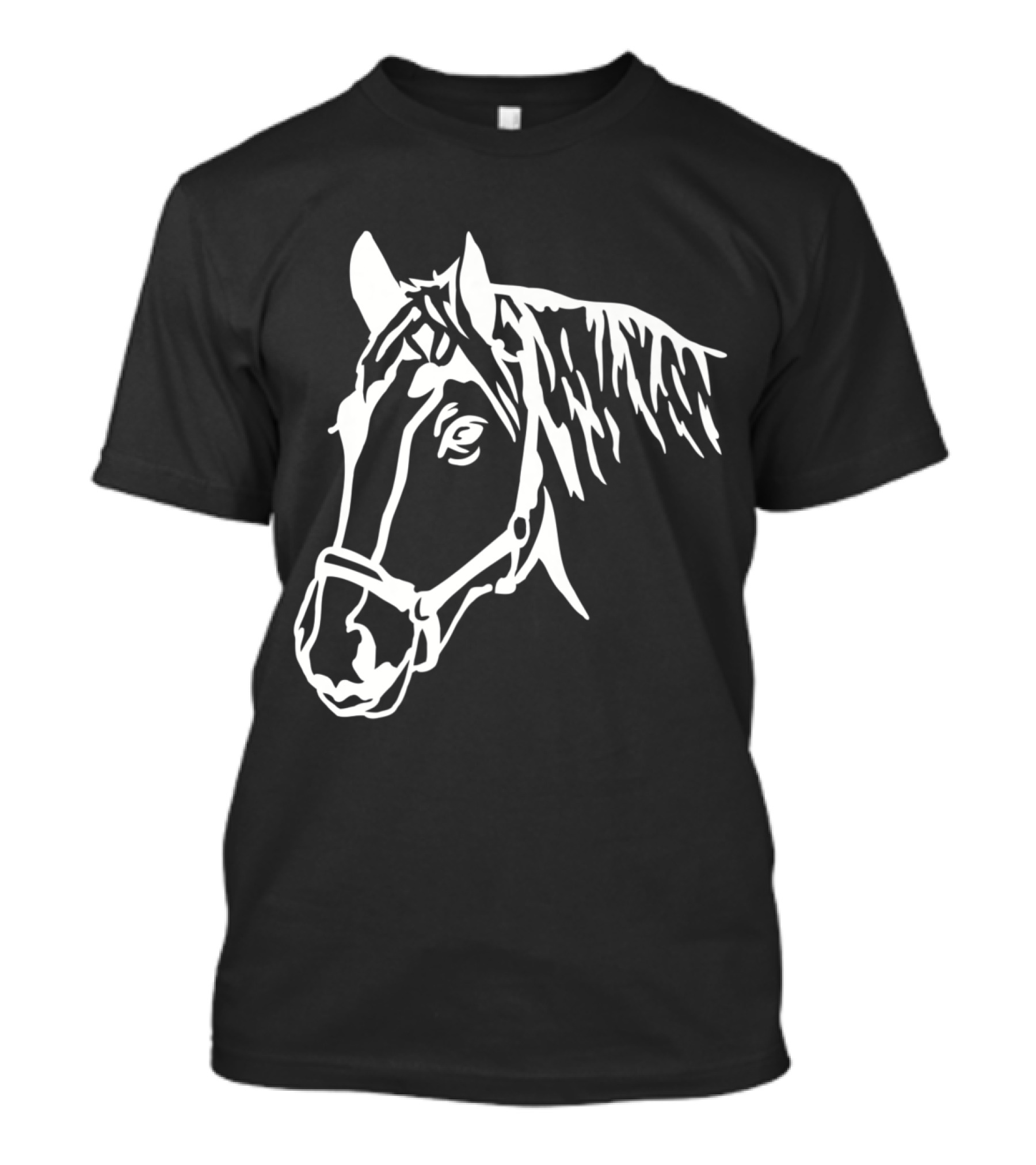 Realistic Horse Head T-Shirt