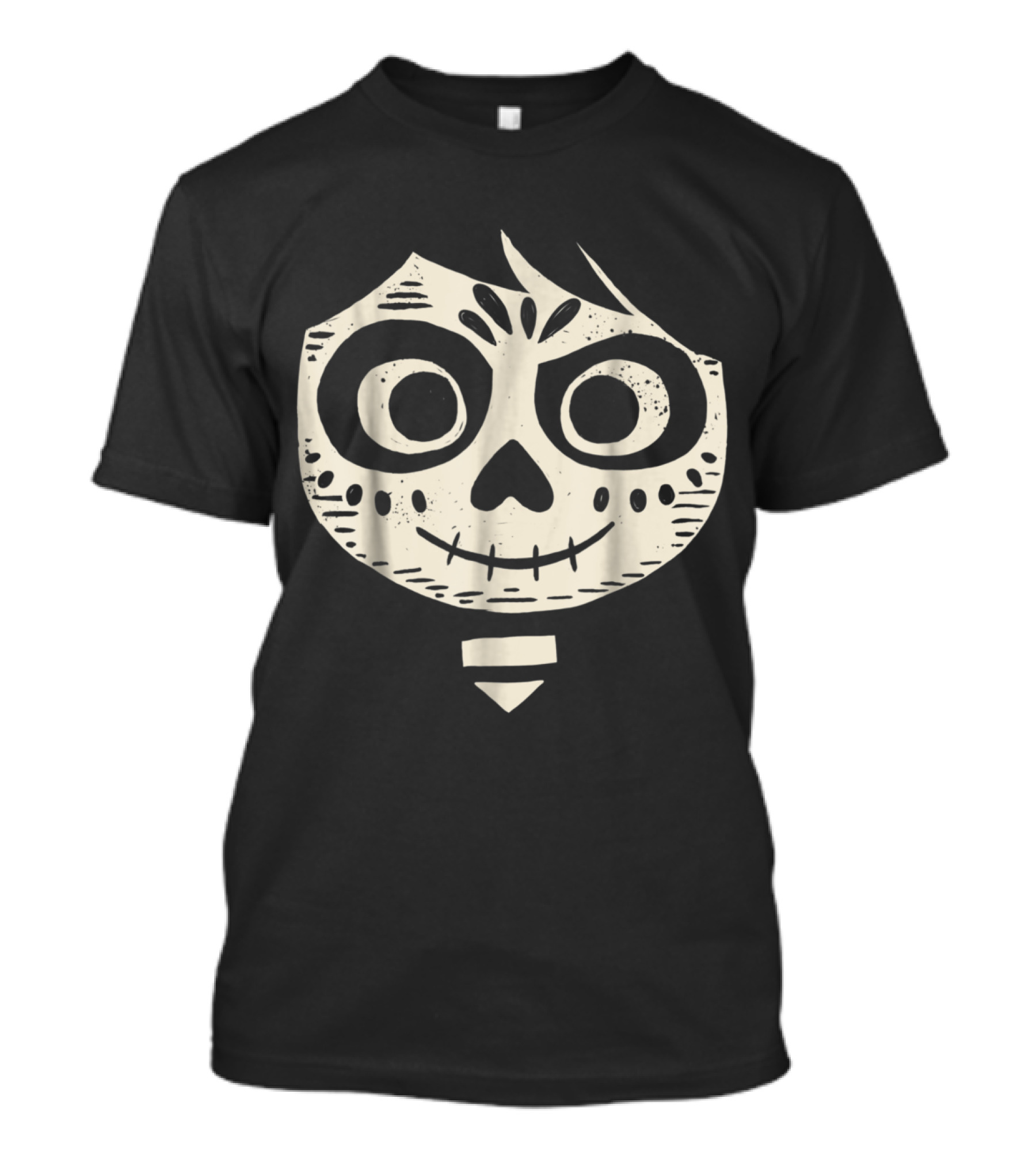 Coco Movie Miguel Skull Face Disney Pixar T-Shirt