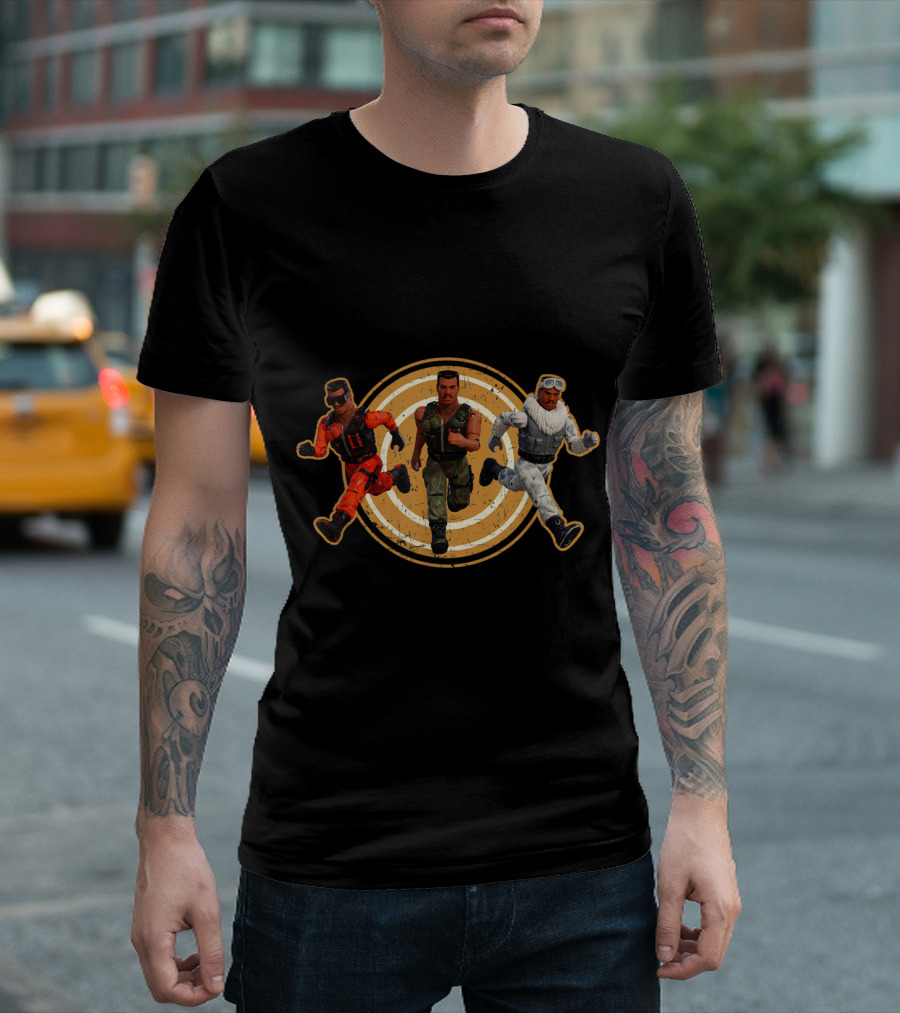 Toy Story 4 Combat Carl Jr Trio Action Sequence Pixar Disney T-Shirt