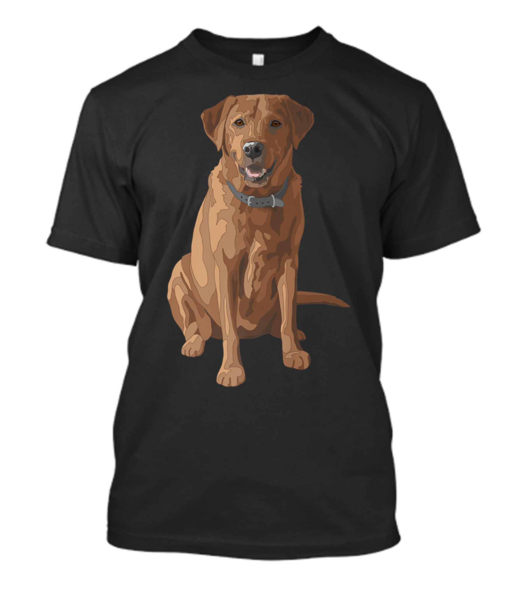 Fox Red Yellow Labrador Retriever Dog T-Shirt