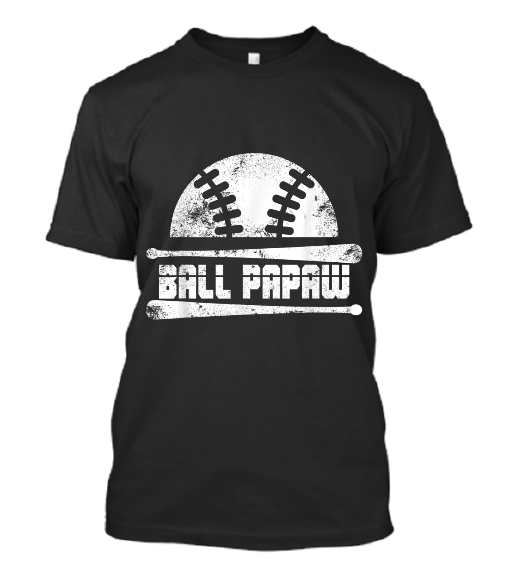 Ball Papaw Softball Baseball Vintage T-Shirt