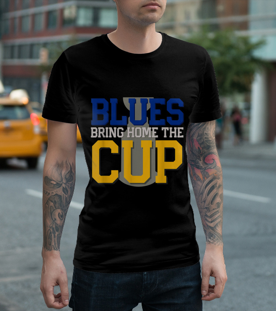 Blues Bring Home the Cup Hockey Fan Final Game T-Shirt