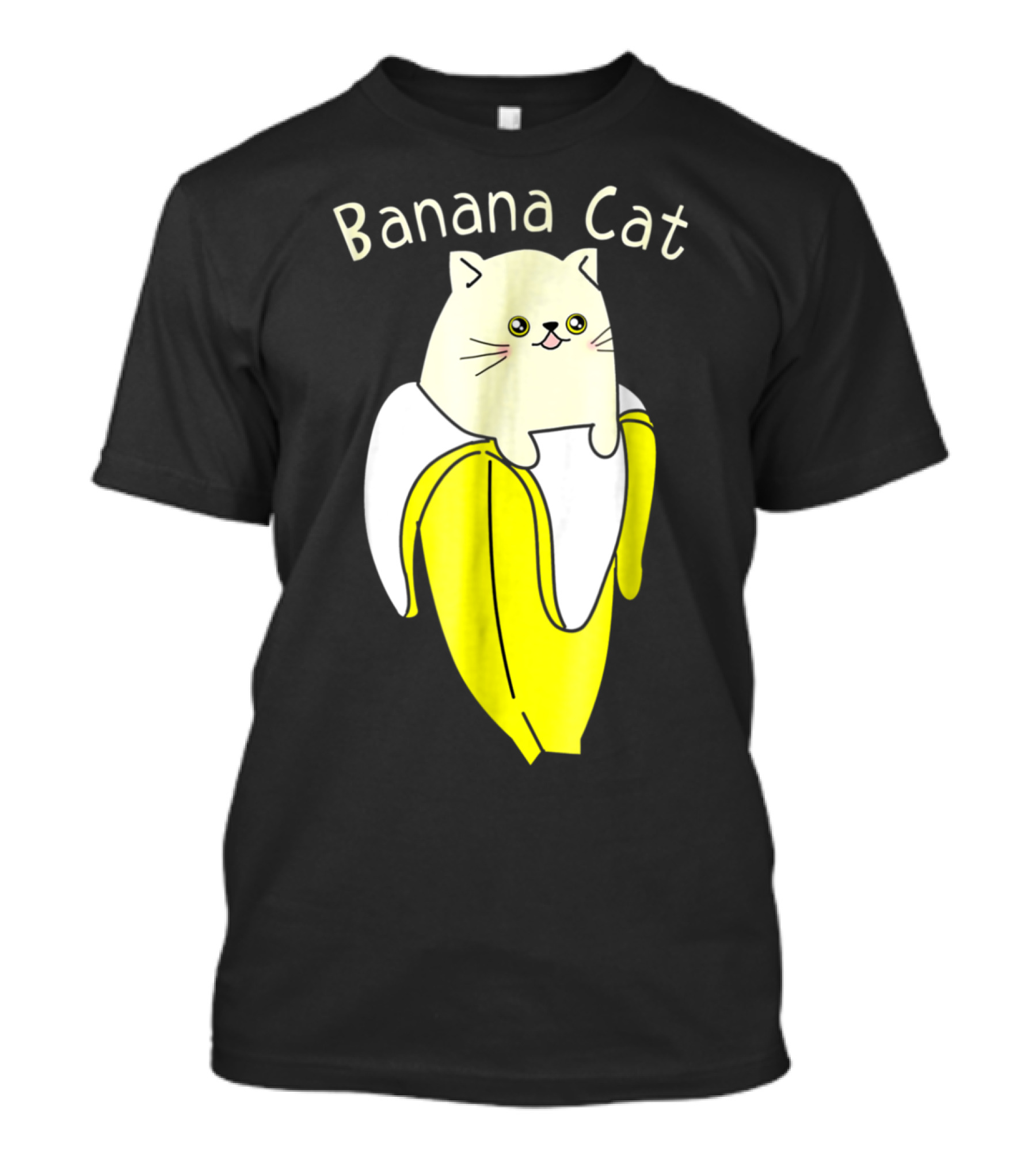 Bananya Banana Cat Cute Kawaii Kitten Adorable T-Shirt