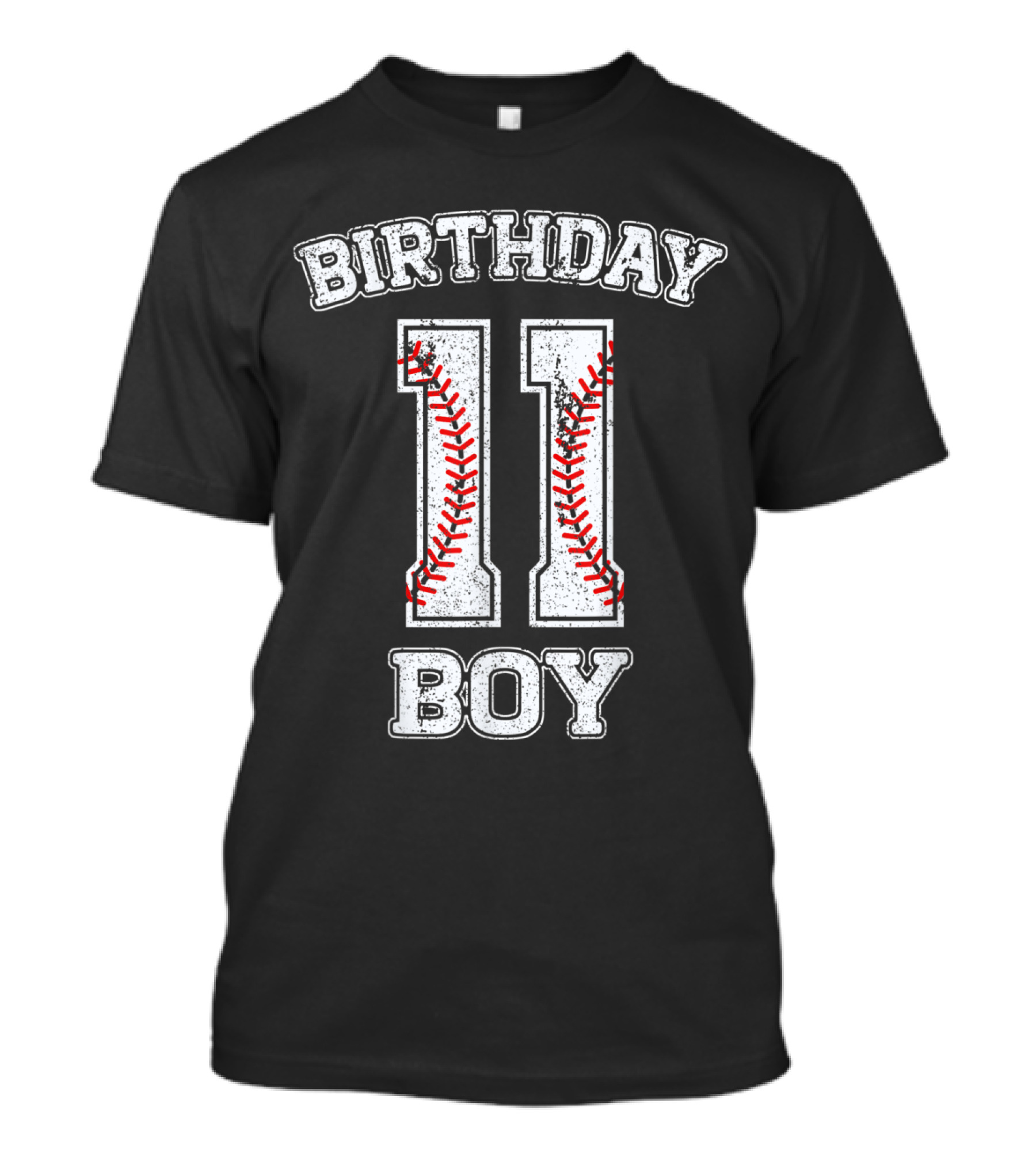 Birthday Boy 11 Baseball Themed T-Shirt
