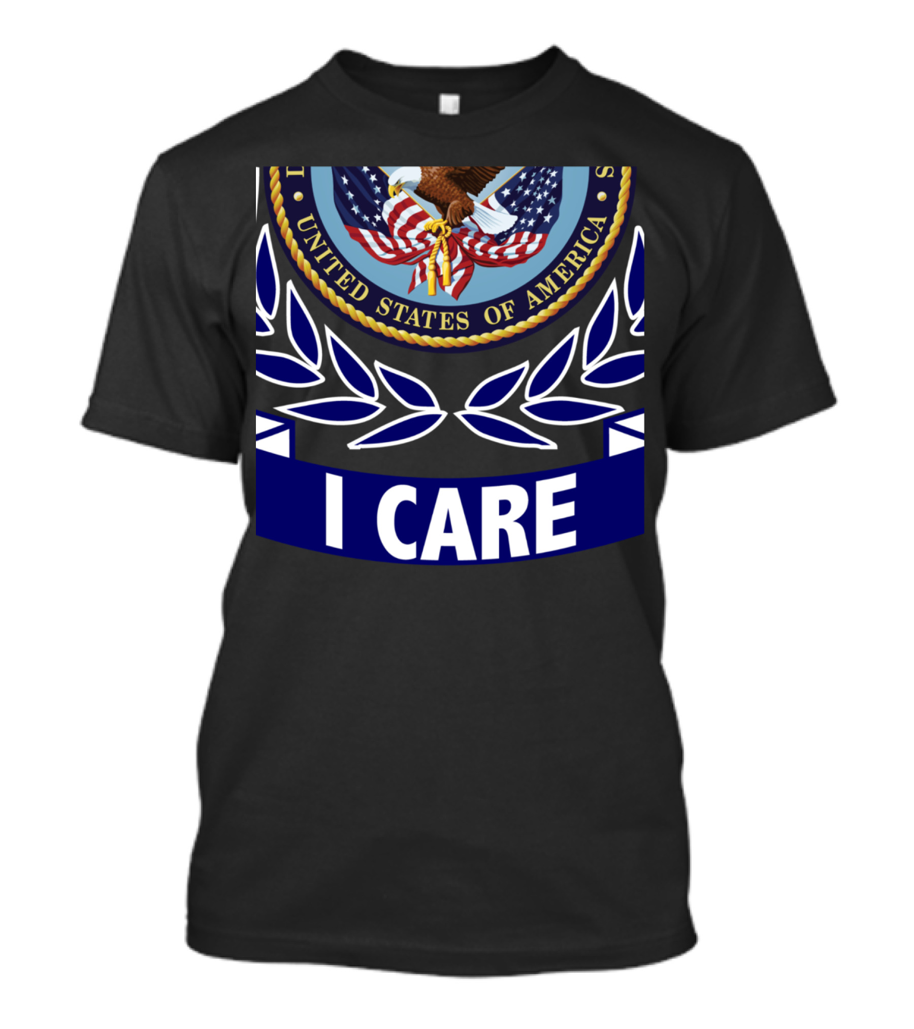 United States Of America Department Of Veterans Affairs I Care T-Shirt