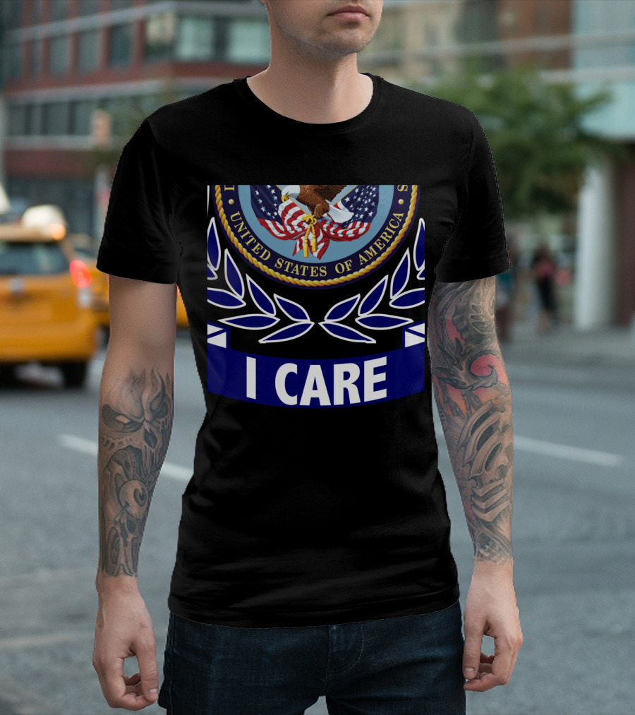 United States Of America Department Of Veterans Affairs I Care T-Shirt