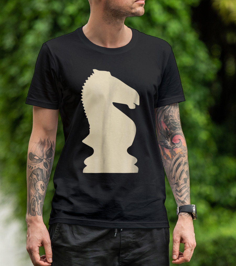 Knight Chess Piece Game Player T-Shirt