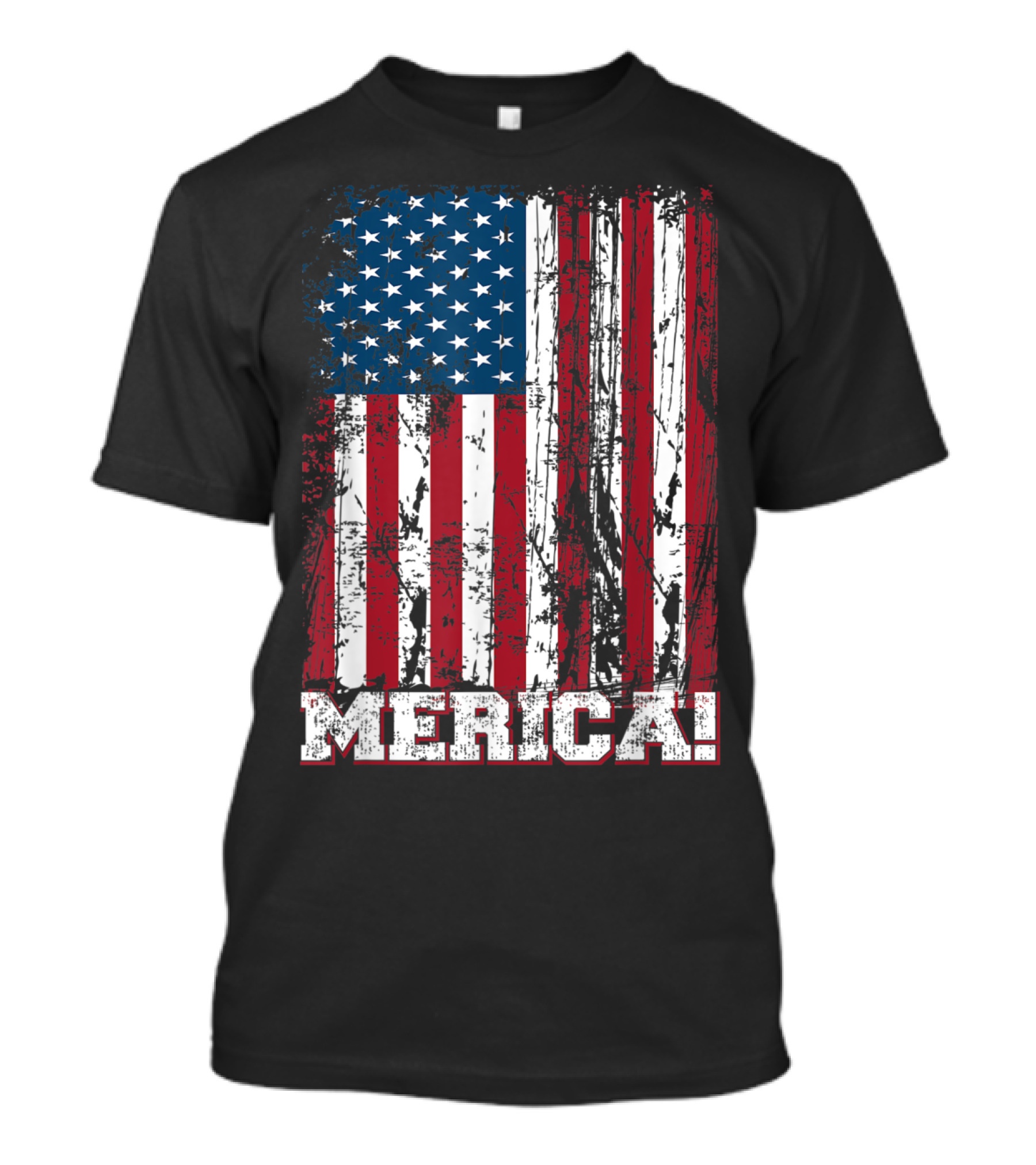 4th Of July Independence Day American Flag 'Merica T-Shirt