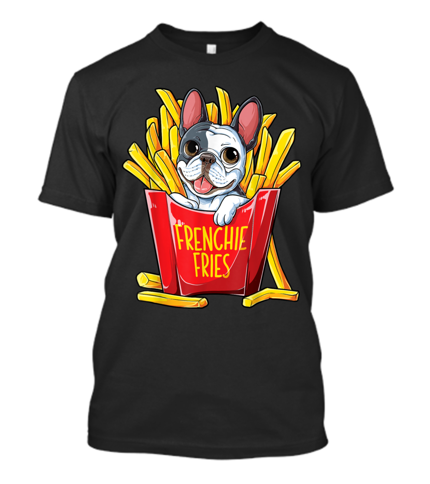 French Bulldog In Frenchie Fries Box T-Shirt