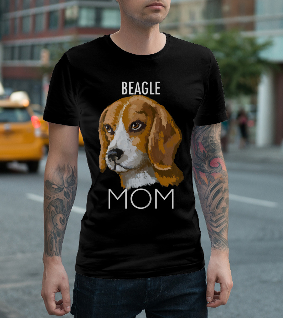 Beagle Mom Loving Canine T-Shirt