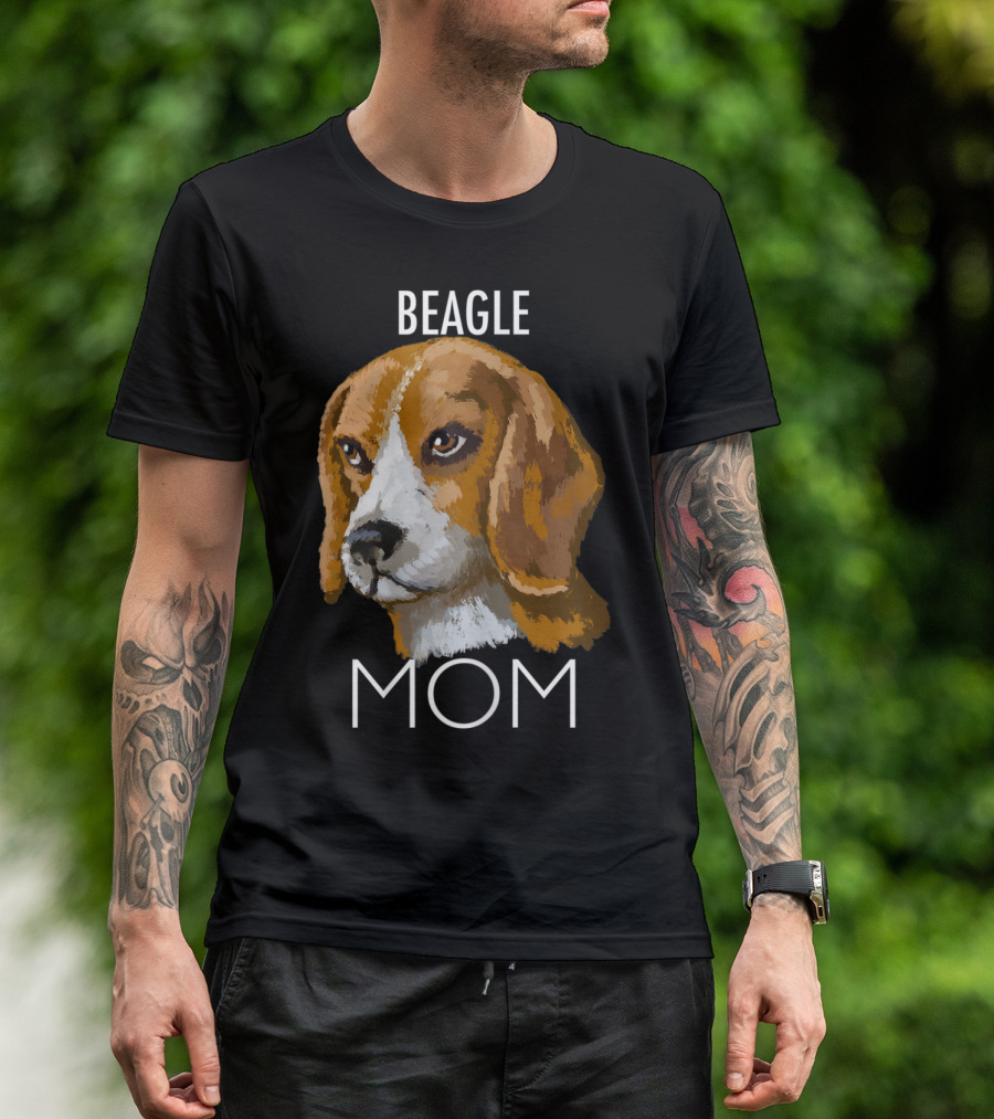Beagle Mom Loving Canine T-Shirt