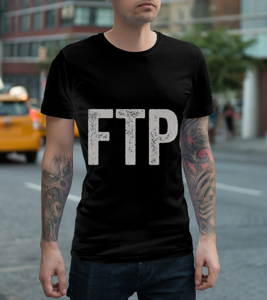 FTP Anti Cop Stop Police Brutality Prot Message T-Shirt
