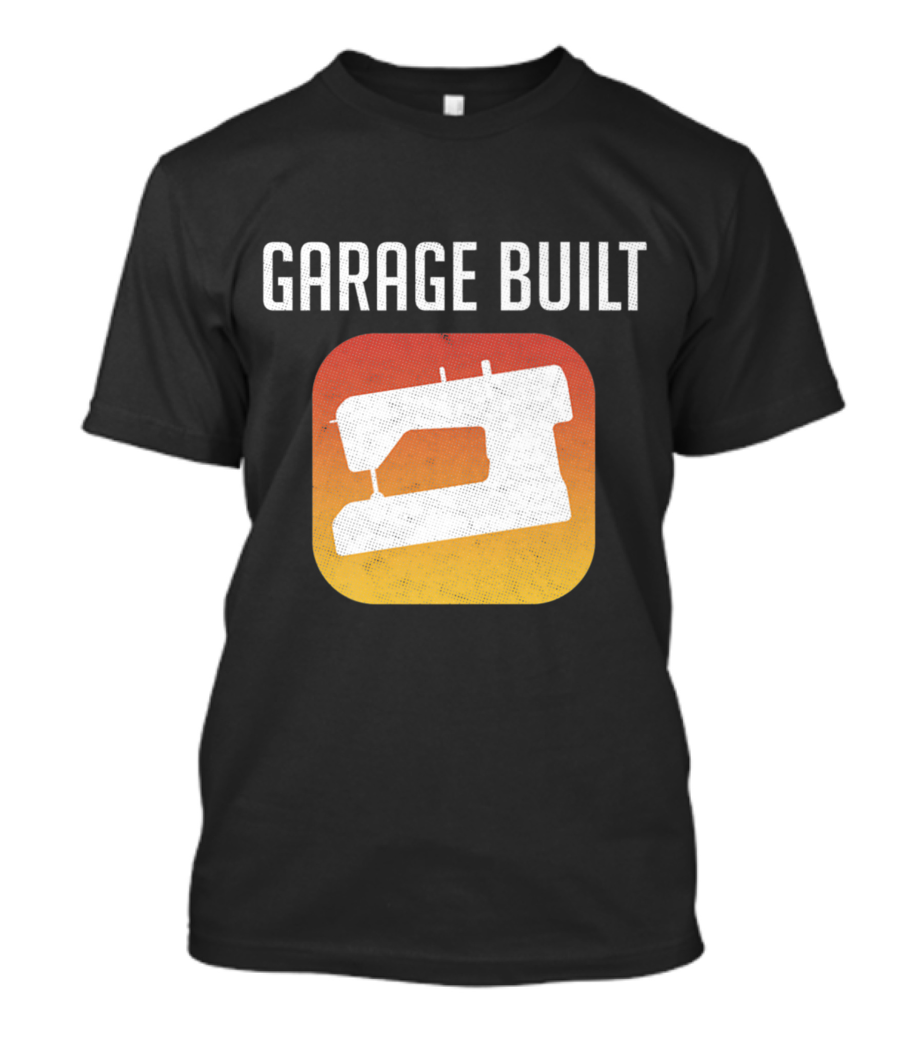 GARAGE BUILT GAME Sewing Machine Retro Sewing T-Shirt