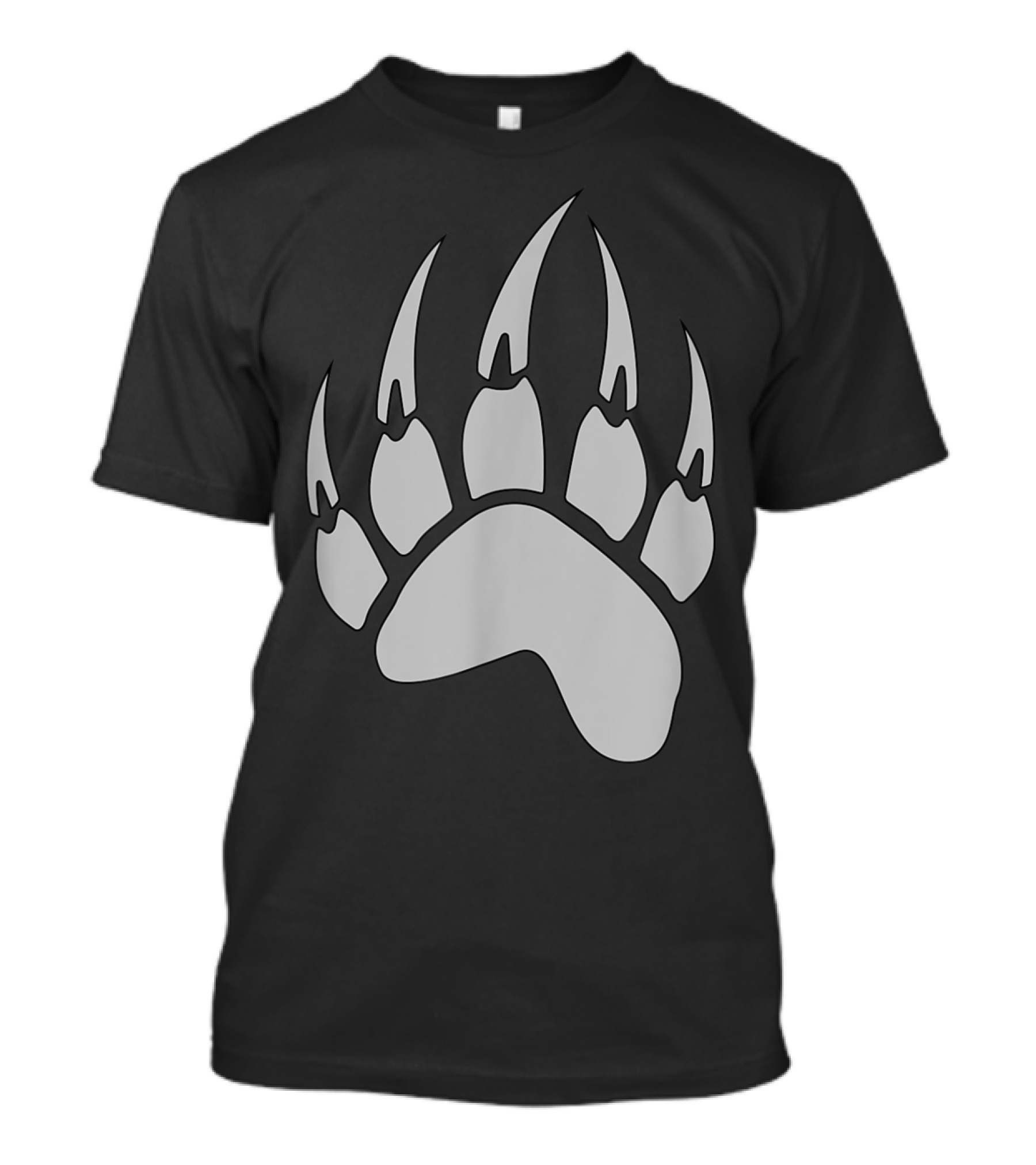 Bear Paw Native American Spirit Animal T-Shirt