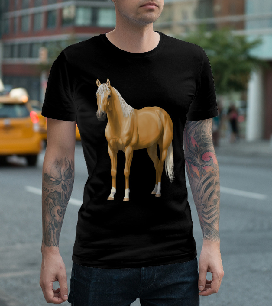 Palomino Quarter Horse Majestic Beauty T-Shirt