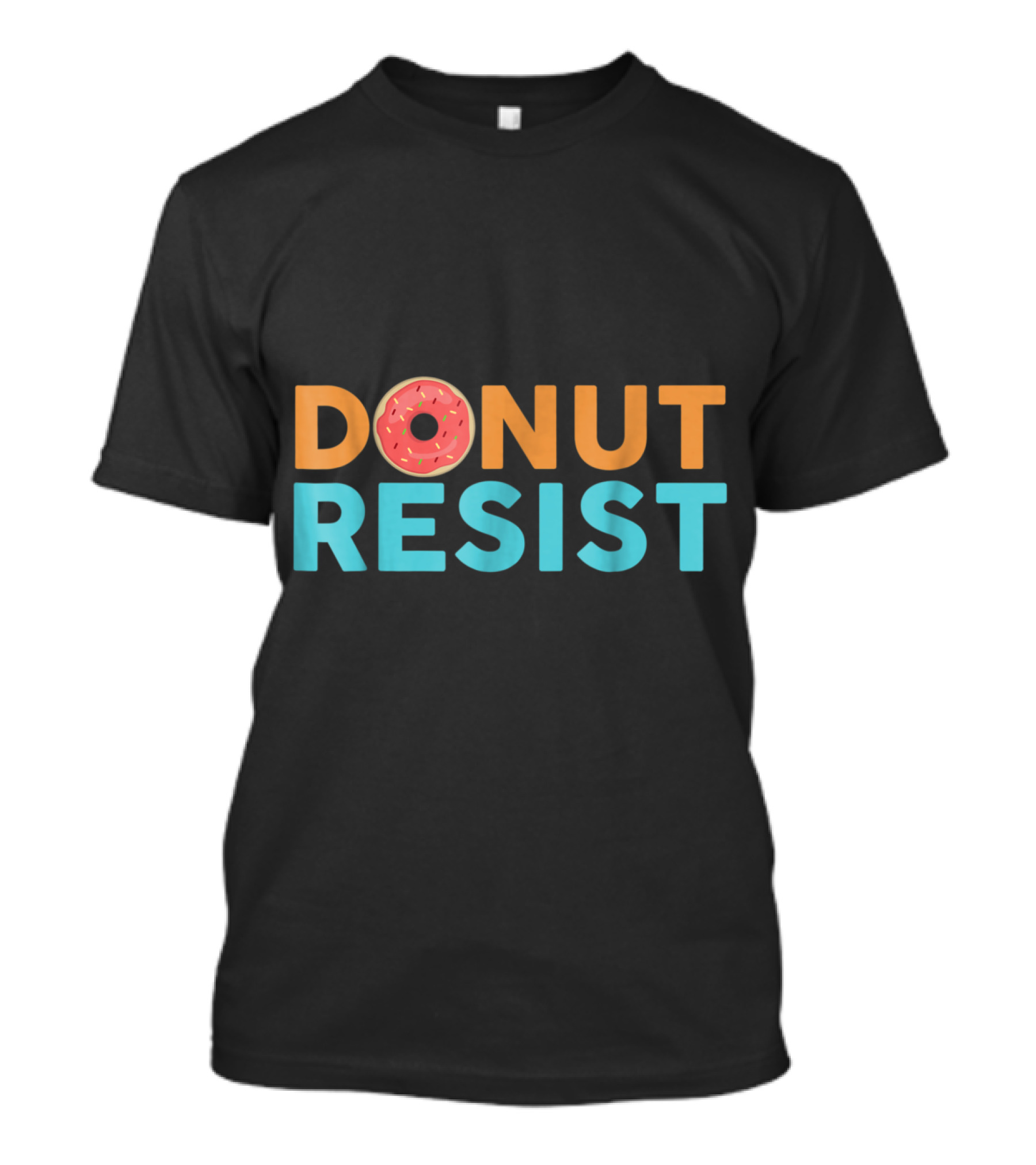 Donut Resist Favorite Food Police Cop Humor T-Shirt
