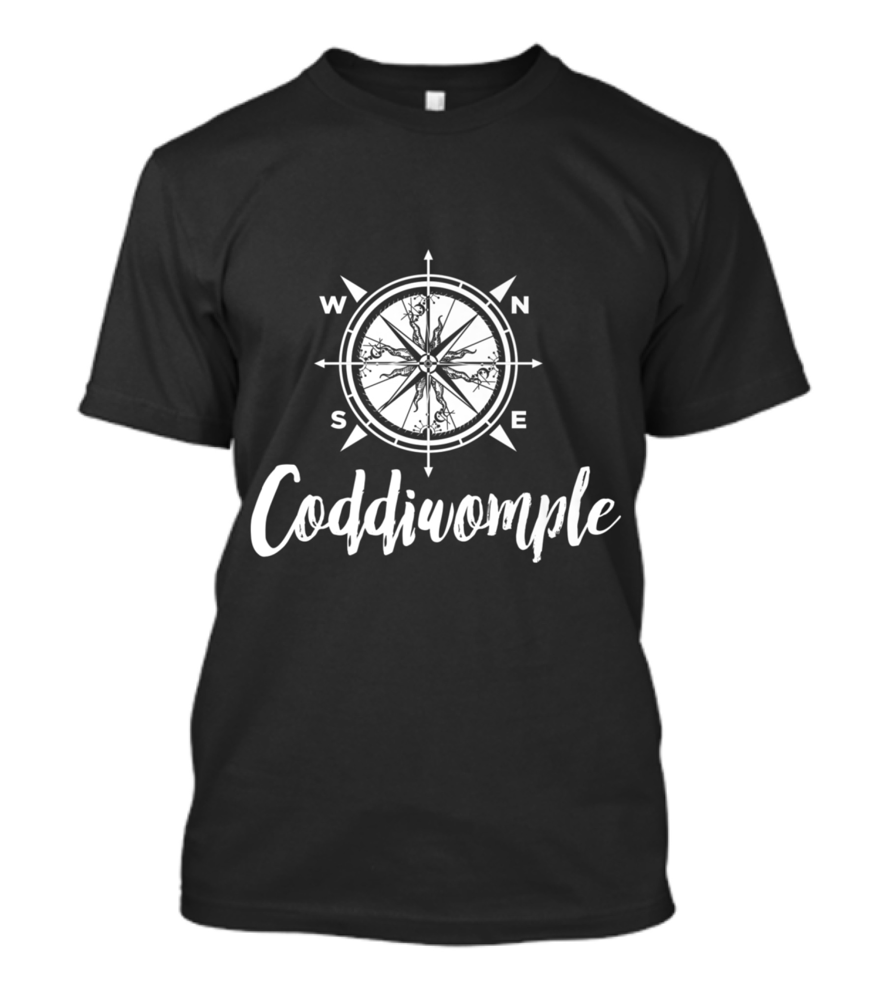 Coddiwomple Compass WNSE Travel Adventure Hiking T-Shirt