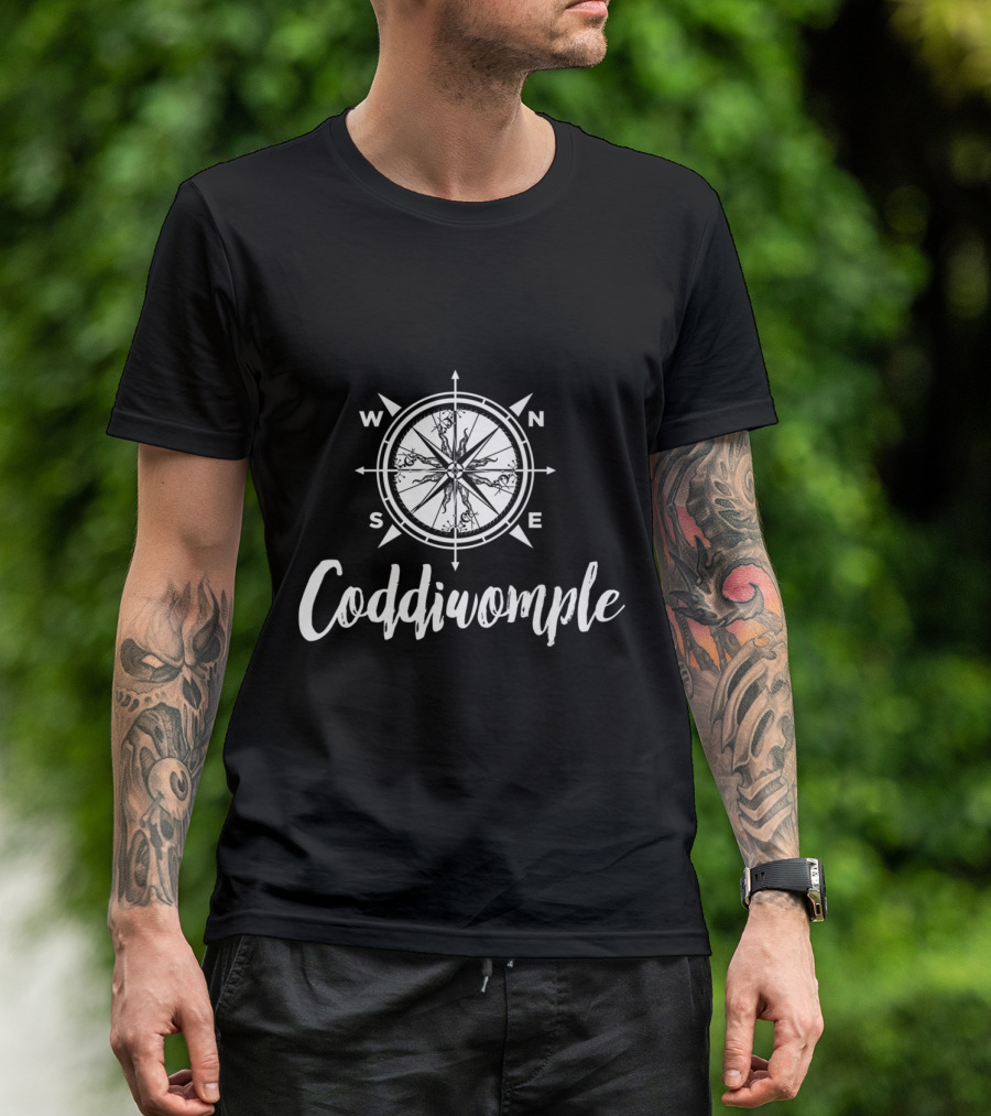 Coddiwomple Compass WNSE Travel Adventure Hiking T-Shirt