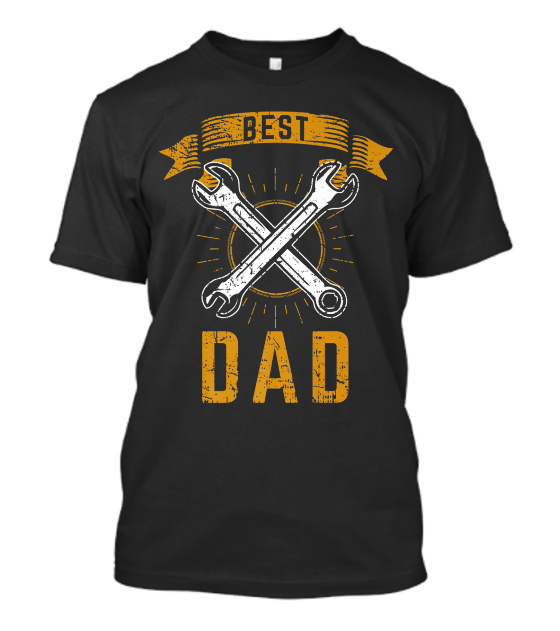 Best Dad Ever Mechanic Wrench T-Shirt