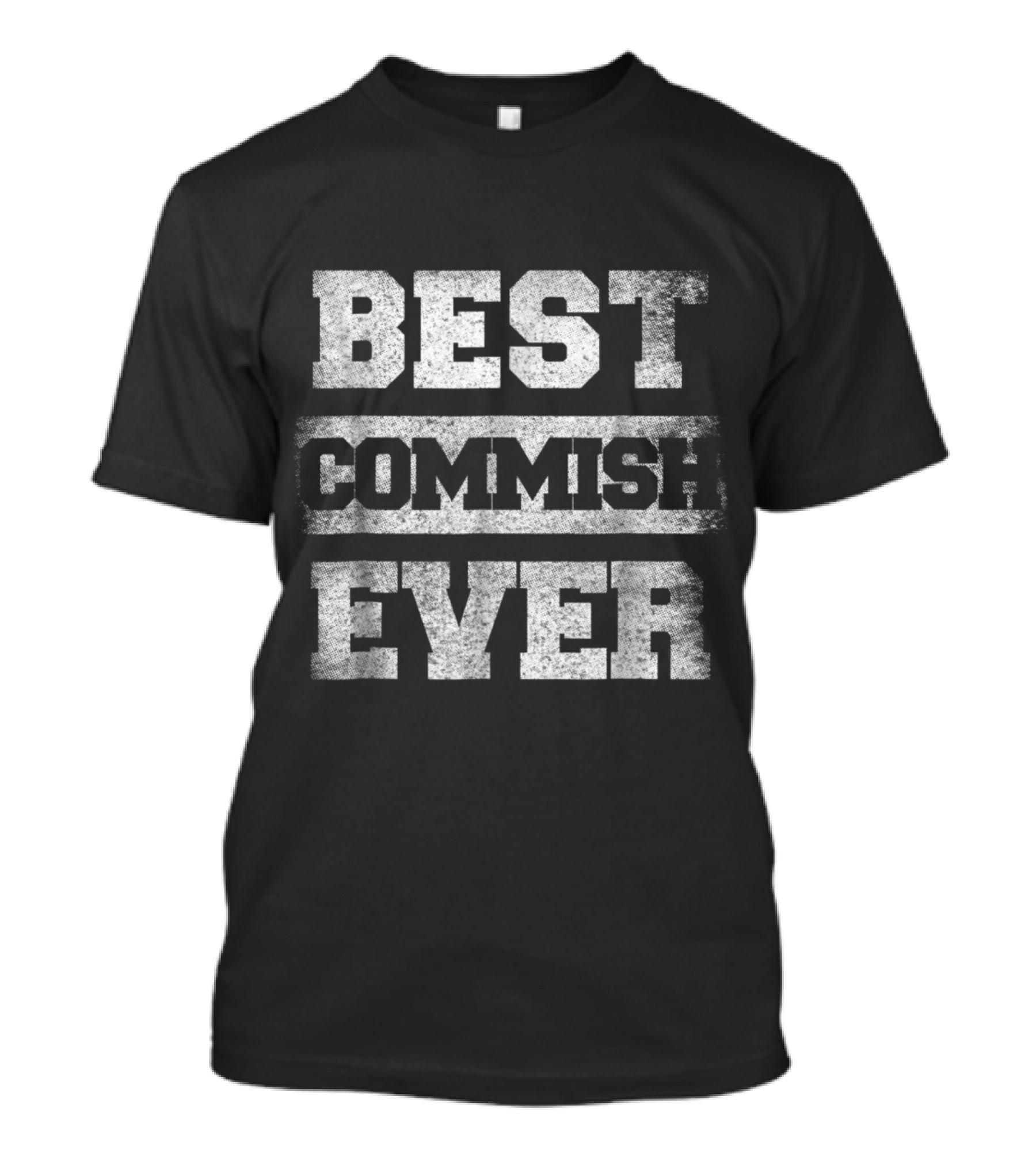 Best Commish Ever Fantasy Football Champion T-Shirt
