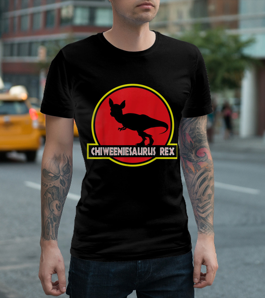 Chiweeniesaurus Rex Funny T-Shirt
