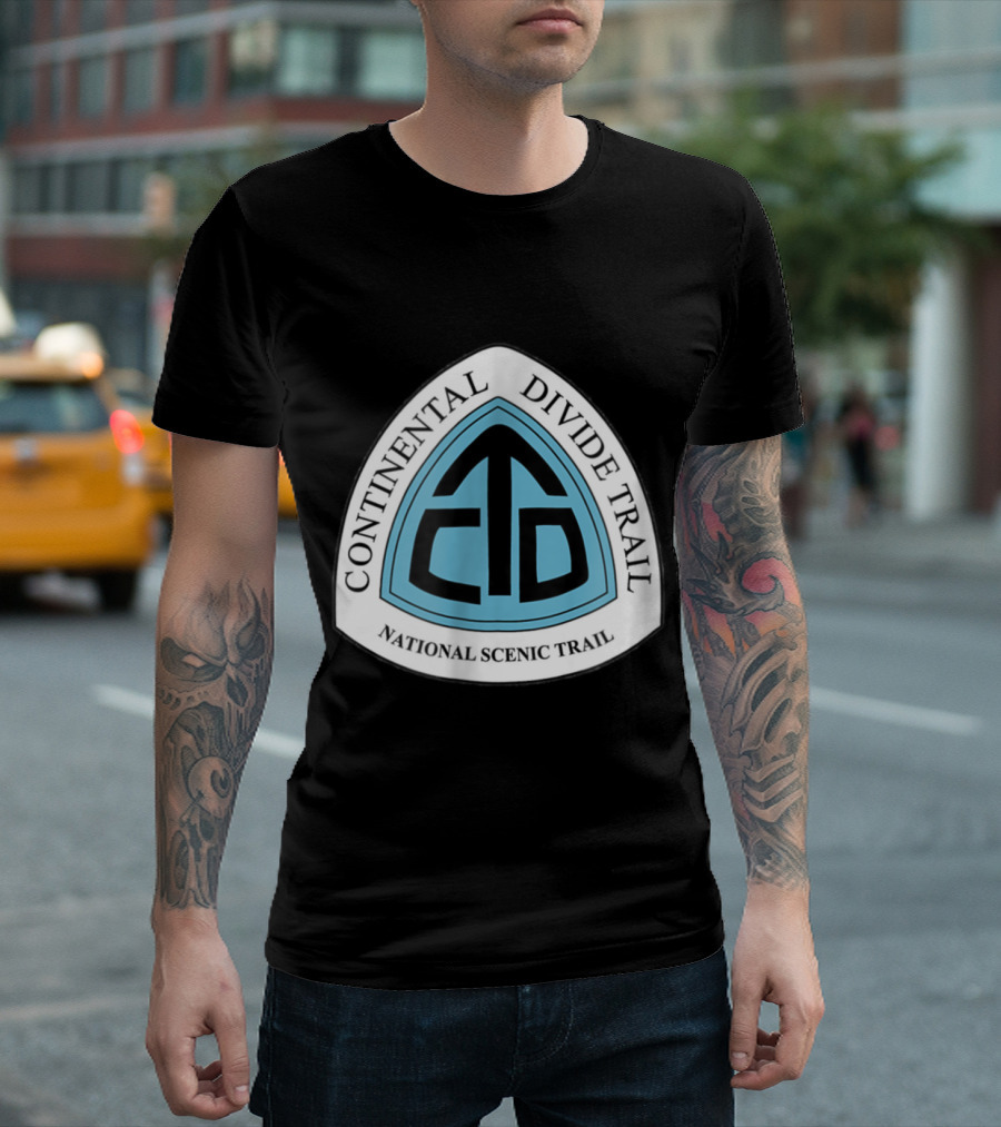 Continental Divide Trail National Scenic Trail CDT T-Shirt