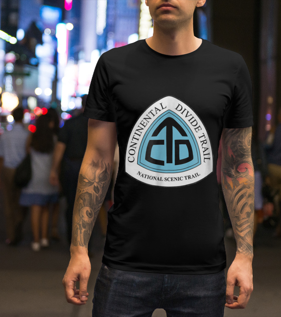 Continental Divide Trail National Scenic Trail CDT T-Shirt