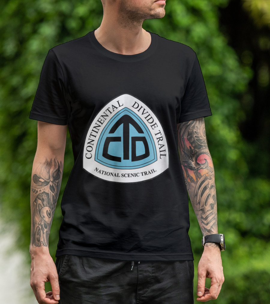 Continental Divide Trail National Scenic Trail CDT T-Shirt