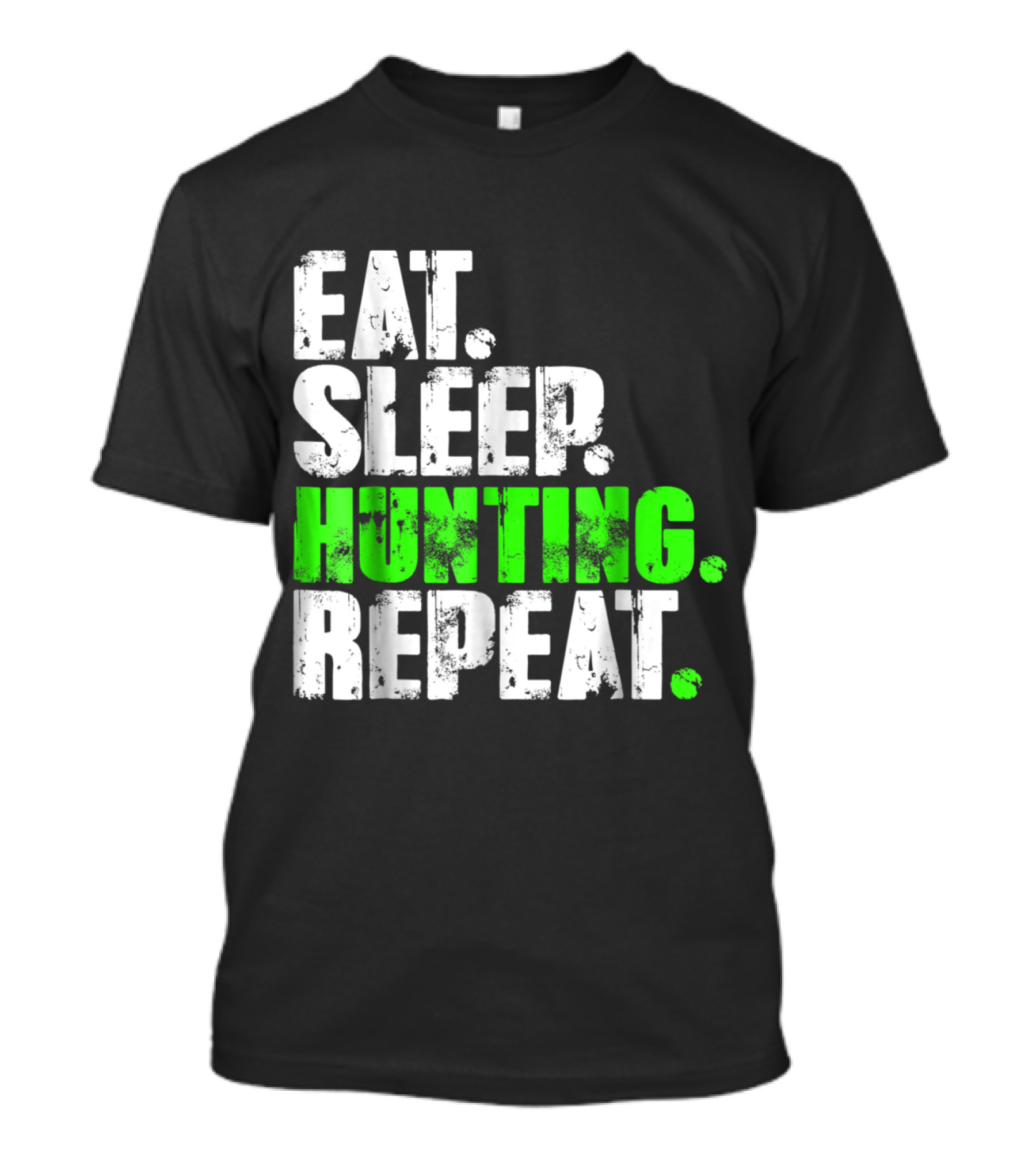 Eat Sleep Hunting Repeat Coach Bow Archery Lifestyle Cycle T-Shirt